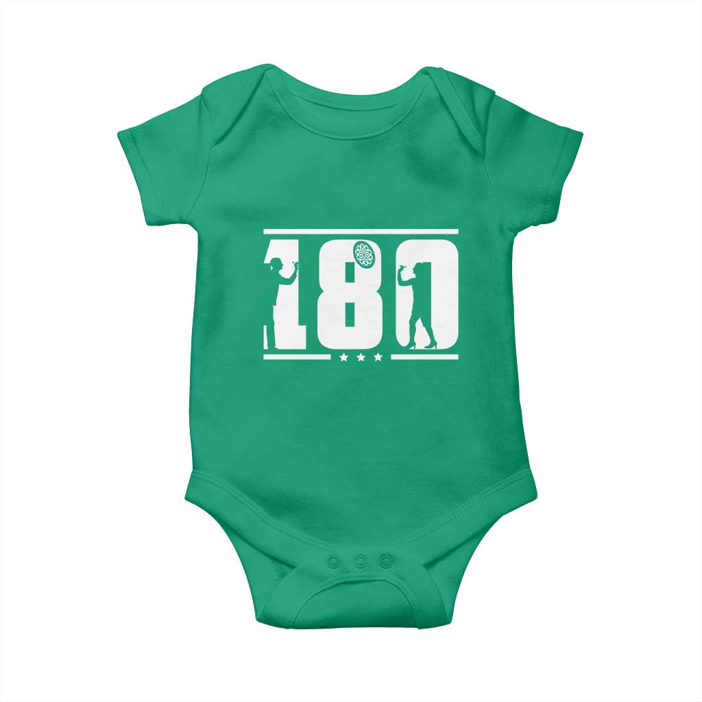 Darts 180 Max Score Player Baby Onesie Darts Fan Gift - Wonder Print Shop