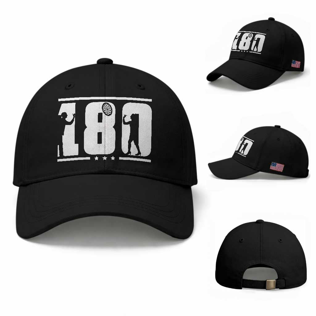 Darts 180 Max Score Player Baseball Cap Darts Fan Gift