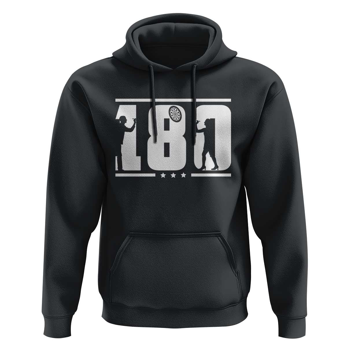 Darts 180 Max Score Player Hoodie Darts Fan Gift - Wonder Print Shop