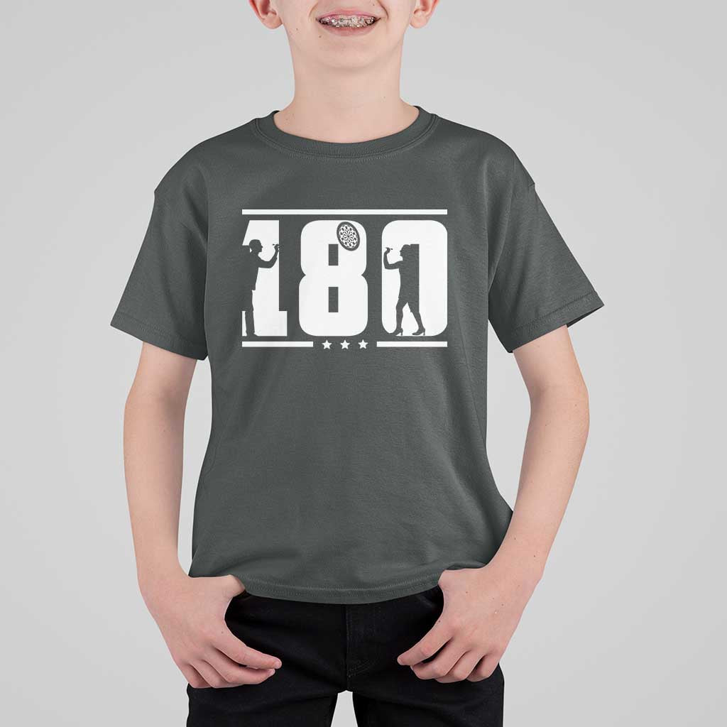 Darts 180 Max Score Player T Shirt For Kid Darts Fan Gift - Wonder Print Shop