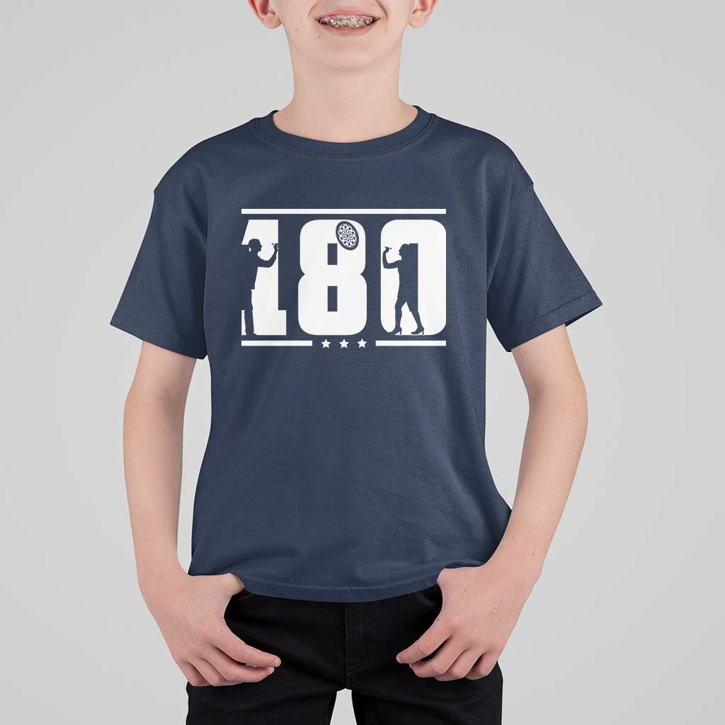 Darts 180 Max Score Player T Shirt For Kid Darts Fan Gift - Wonder Print Shop