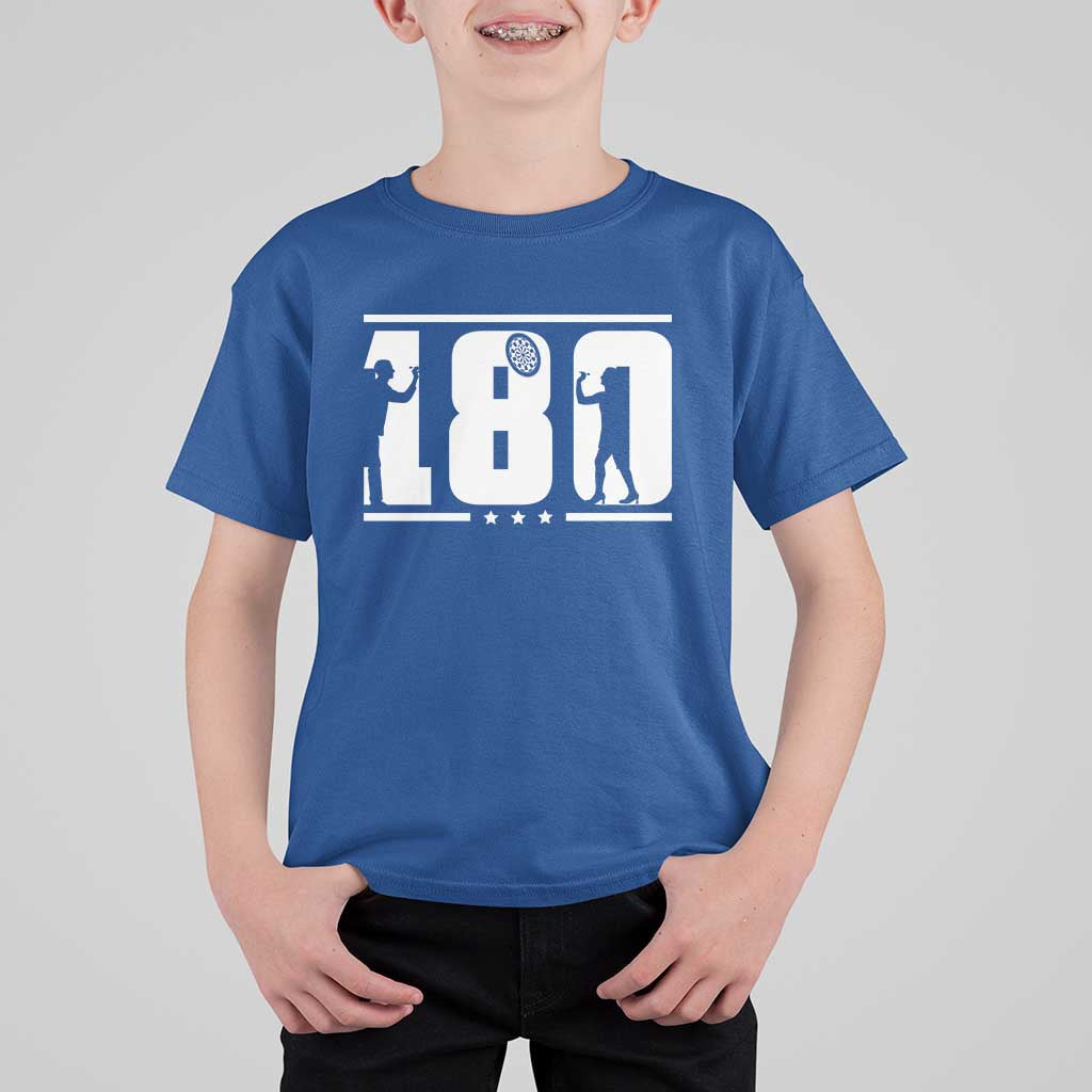 Darts 180 Max Score Player T Shirt For Kid Darts Fan Gift - Wonder Print Shop