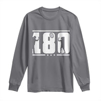 Darts 180 Max Score Player Long Sleeve Shirt Darts Fan Gift - Wonder Print Shop