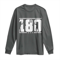 Darts 180 Max Score Player Long Sleeve Shirt Darts Fan Gift - Wonder Print Shop