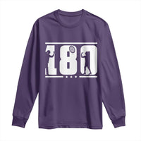 Darts 180 Max Score Player Long Sleeve Shirt Darts Fan Gift - Wonder Print Shop