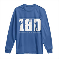 Darts 180 Max Score Player Long Sleeve Shirt Darts Fan Gift - Wonder Print Shop