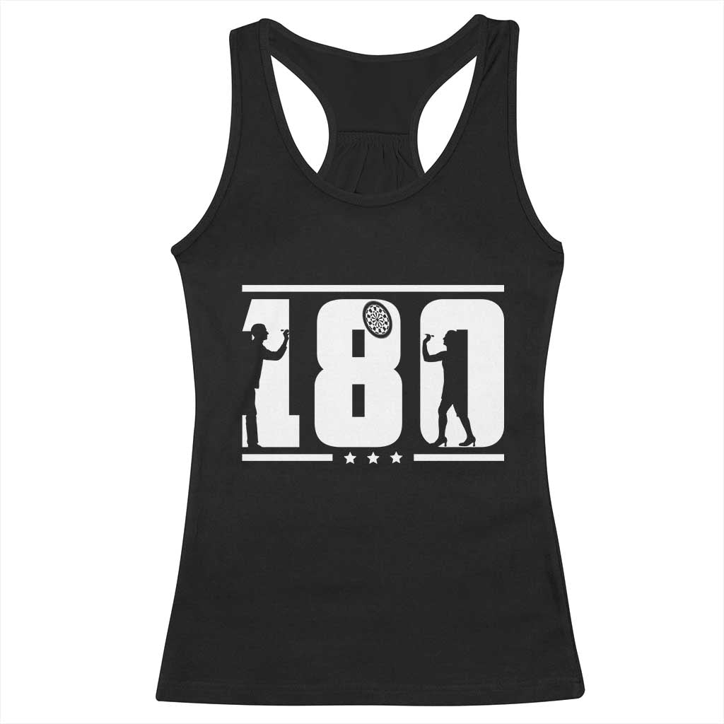 Darts 180 Max Score Player Racerback Tank Top Darts Fan Gift - Wonder Print Shop