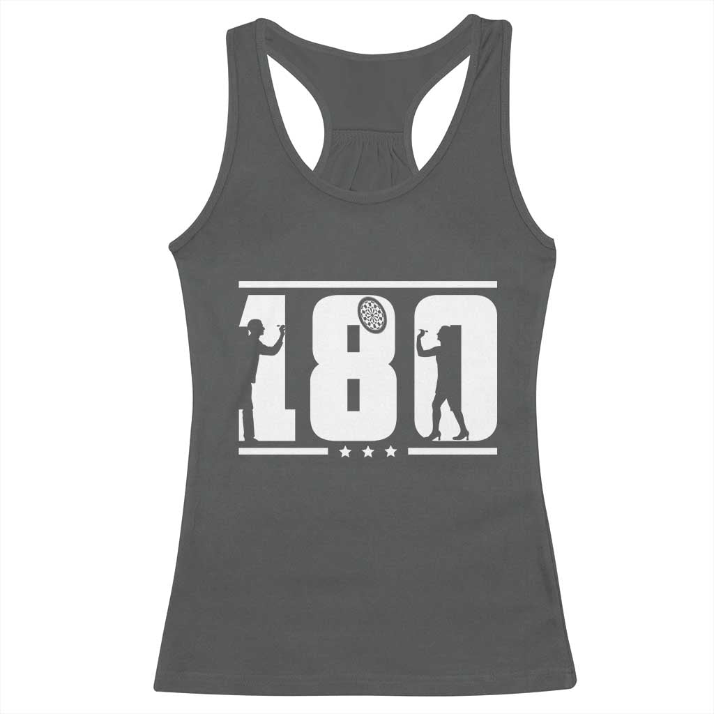 Darts 180 Max Score Player Racerback Tank Top Darts Fan Gift - Wonder Print Shop