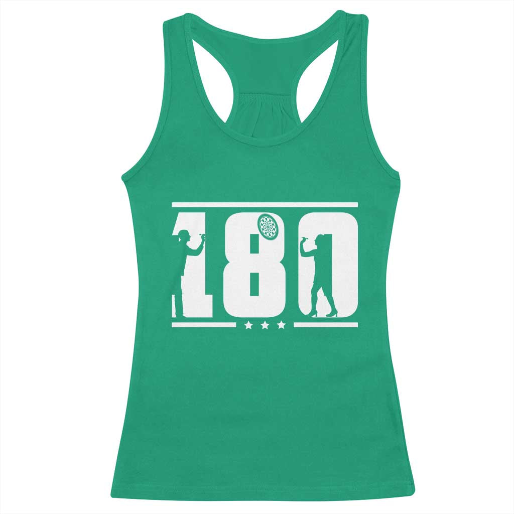 Darts 180 Max Score Player Racerback Tank Top Darts Fan Gift - Wonder Print Shop