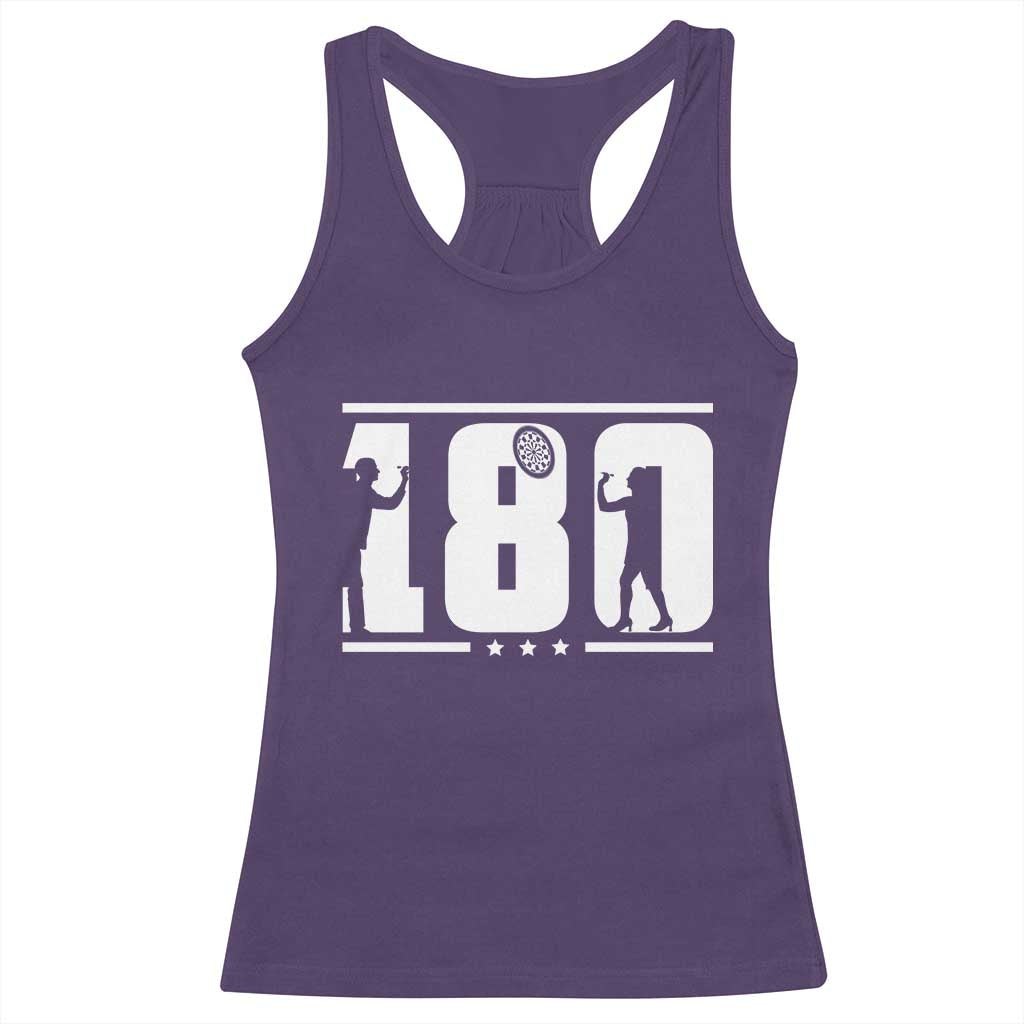 Darts 180 Max Score Player Racerback Tank Top Darts Fan Gift - Wonder Print Shop