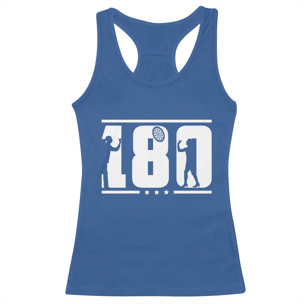 Darts 180 Max Score Player Racerback Tank Top Darts Fan Gift - Wonder Print Shop