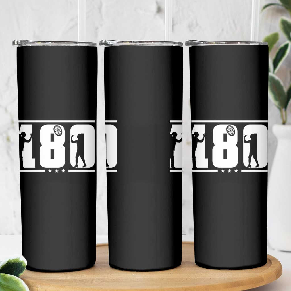 Darts 180 Max Score Player Skinny Tumbler Darts Fan Gift - Wonder Print Shop