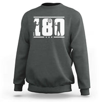 Darts 180 Max Score Player Sweatshirt Darts Fan Gift - Wonder Print Shop