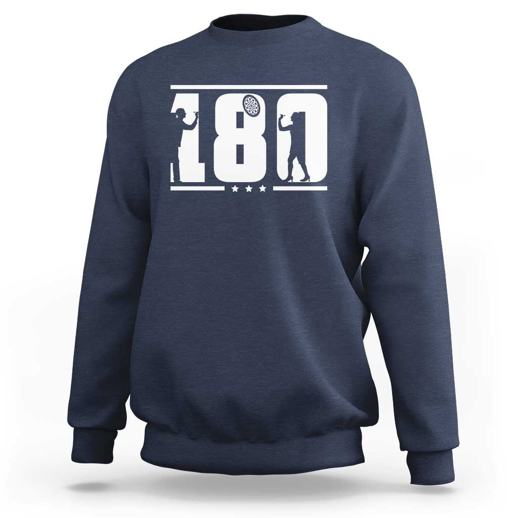 Darts 180 Max Score Player Sweatshirt Darts Fan Gift - Wonder Print Shop