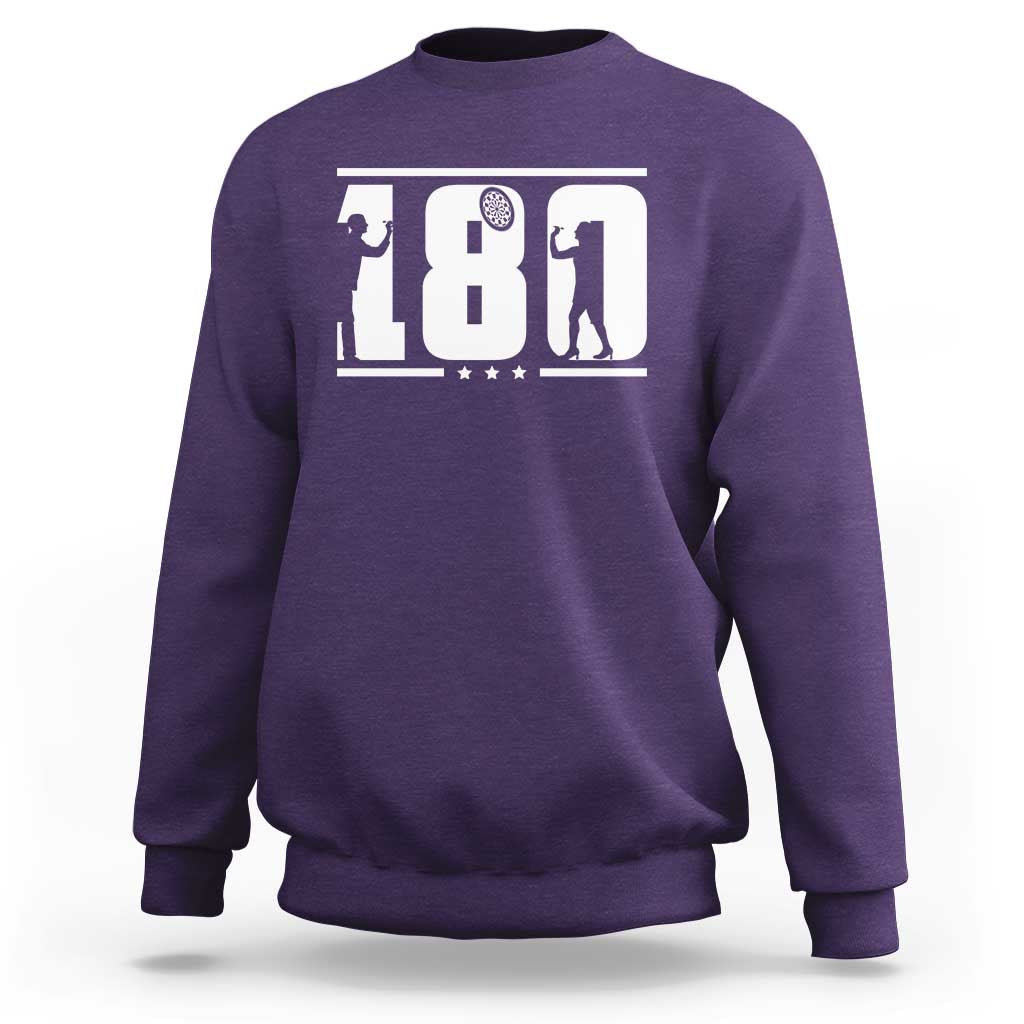 Darts 180 Max Score Player Sweatshirt Darts Fan Gift - Wonder Print Shop