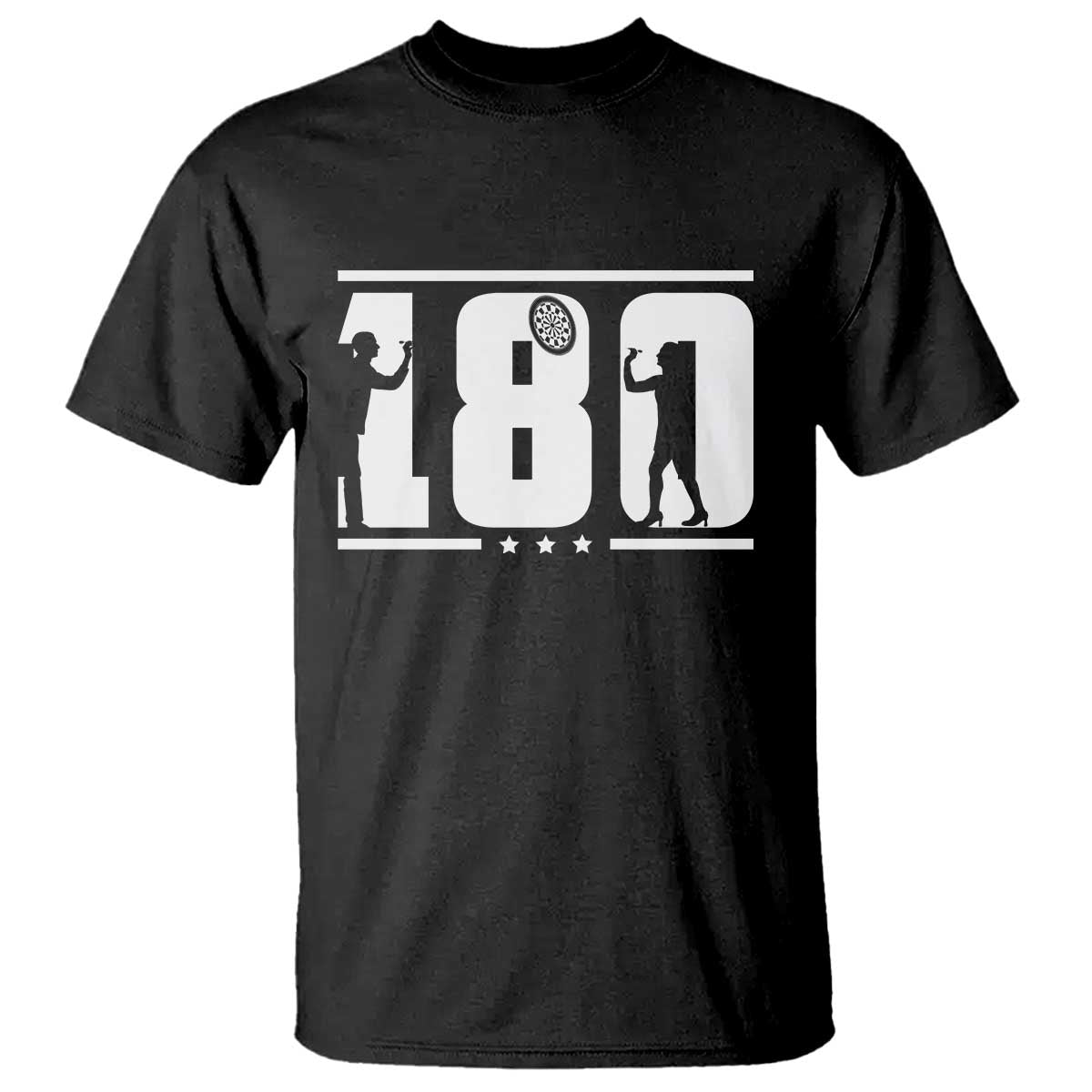 Darts 180 Max Score Player T Shirt Darts Fan Gift - Wonder Print Shop