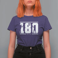Darts 180 Max Score Player T Shirt For Women Darts Fan Gift - Wonder Print Shop