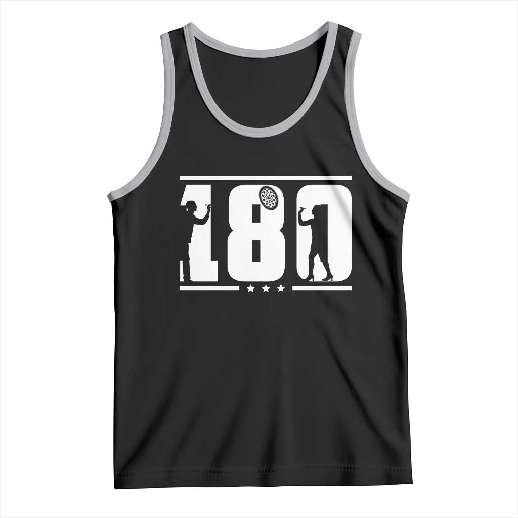 Darts 180 Max Score Player Tank Top Darts Fan Gift - Wonder Print Shop