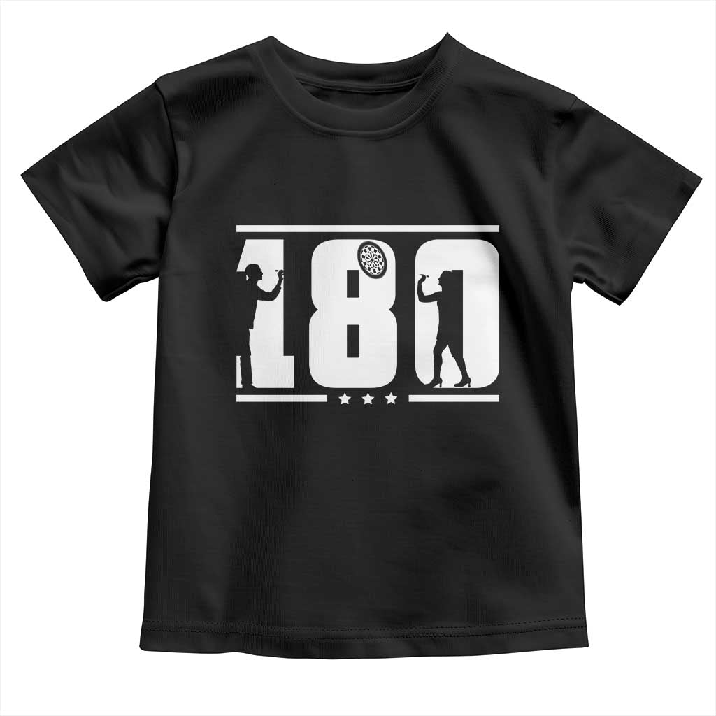 Darts 180 Max Score Player Toddler T Shirt Darts Fan Gift - Wonder Print Shop