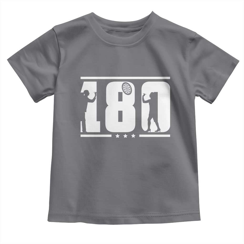 Darts 180 Max Score Player Toddler T Shirt Darts Fan Gift - Wonder Print Shop