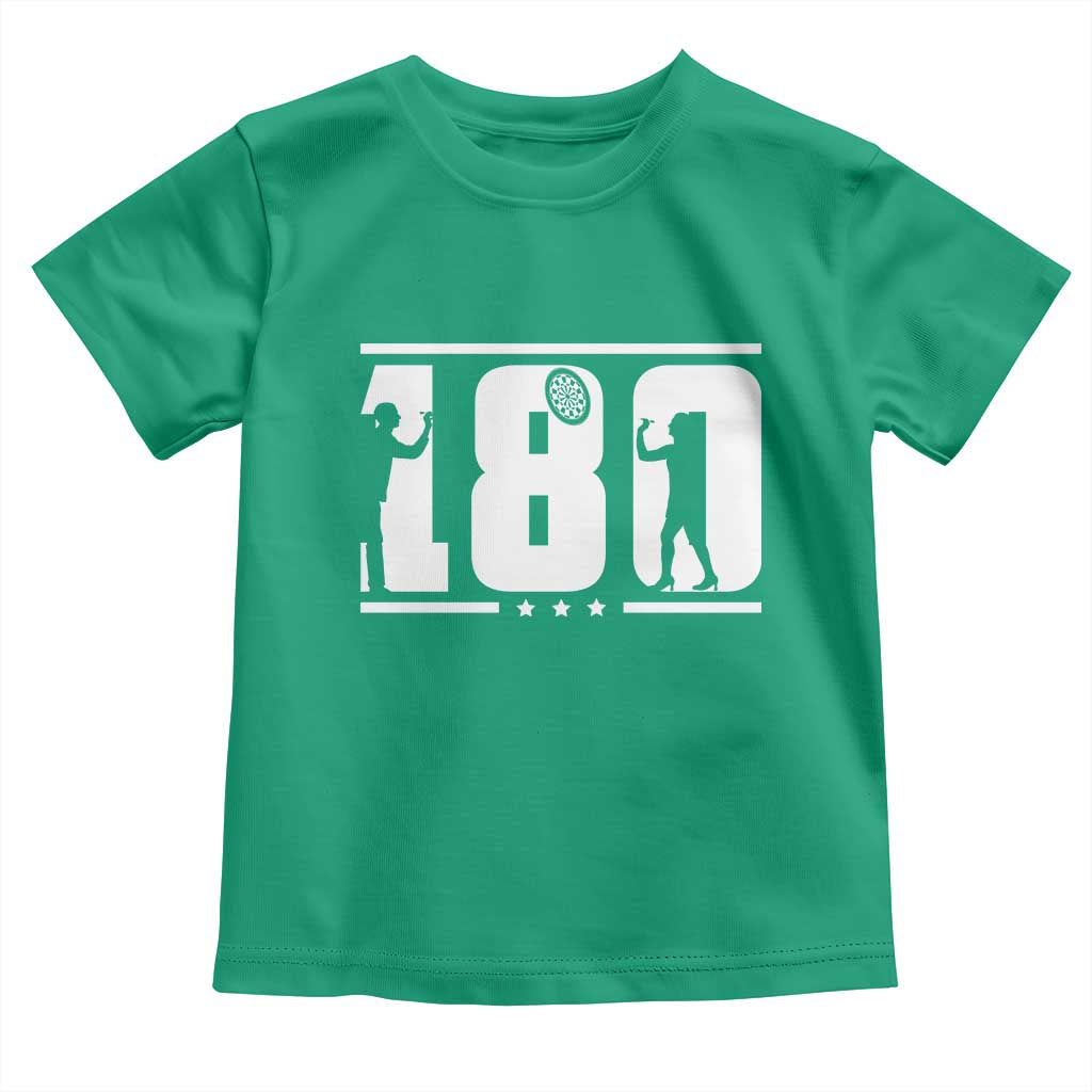 Darts 180 Max Score Player Toddler T Shirt Darts Fan Gift - Wonder Print Shop