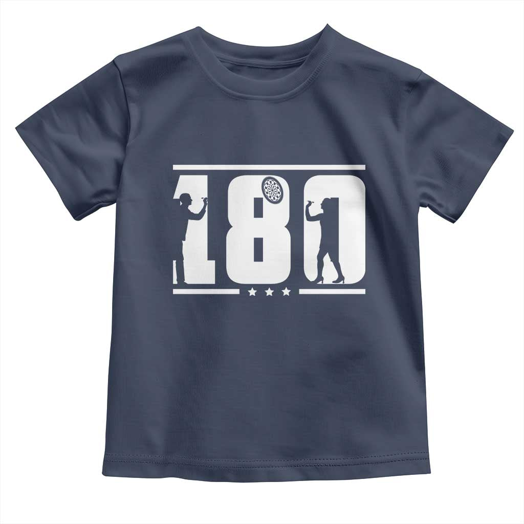 Darts 180 Max Score Player Toddler T Shirt Darts Fan Gift - Wonder Print Shop
