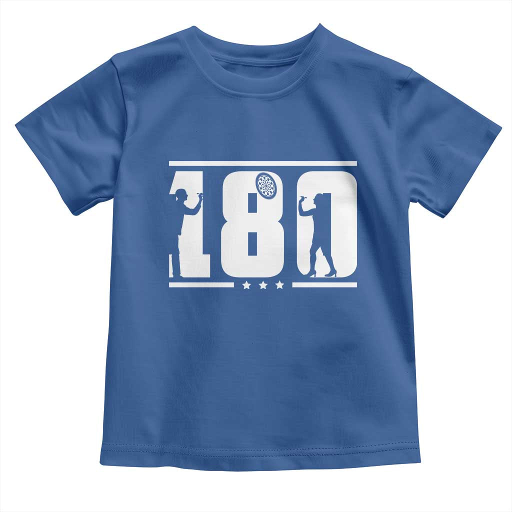 Darts 180 Max Score Player Toddler T Shirt Darts Fan Gift - Wonder Print Shop