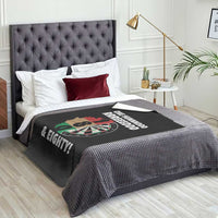 One Hundred And Eighty Throw Blanket Funny Darts Player Gift - Wonder Print Shop