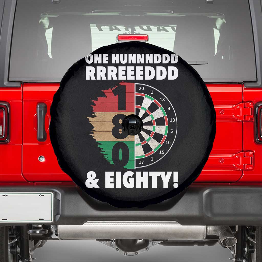 One Hundred And Eighty Spare Tire Cover Funny Darts Player Gift - Wonder Print Shop