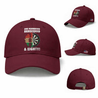 One Hundred And Eighty Baseball Cap Funny Darts Player Gift