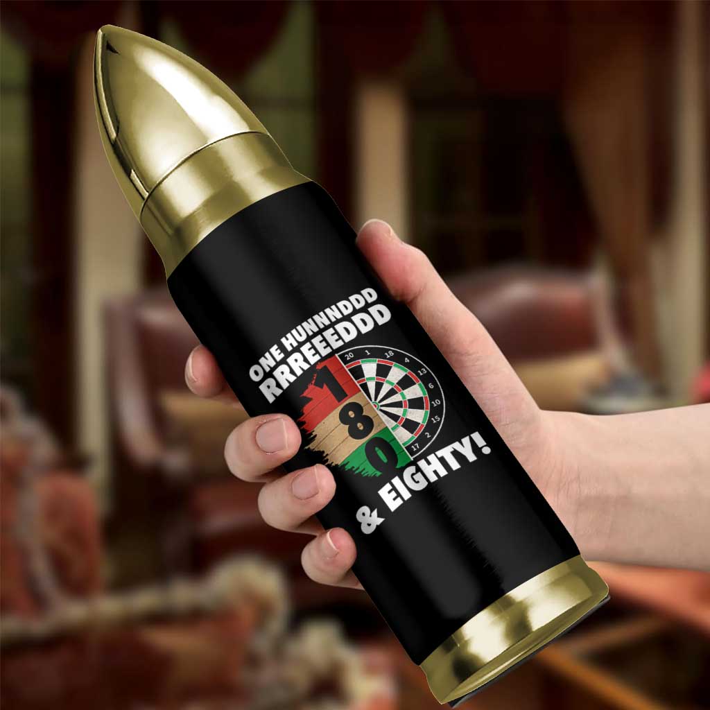 One Hundred And Eighty Bullet Tumbler Funny Darts Player Gift - Wonder Print Shop