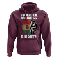 One Hundred And Eighty Hoodie Funny Darts Player Gift - Wonder Print Shop