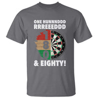 One Hundred And Eighty T Shirt Funny Darts Player Gift - Wonder Print Shop