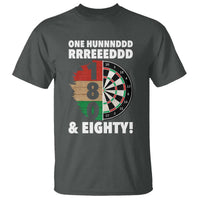 One Hundred And Eighty T Shirt Funny Darts Player Gift - Wonder Print Shop