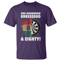 One Hundred And Eighty T Shirt Funny Darts Player Gift - Wonder Print Shop