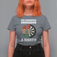 One Hundred And Eighty T Shirt For Women Funny Darts Player Gift - Wonder Print Shop
