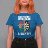 One Hundred And Eighty T Shirt For Women Funny Darts Player Gift - Wonder Print Shop
