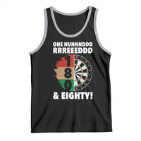 One Hundred And Eighty Tank Top Funny Darts Player Gift - Wonder Print Shop