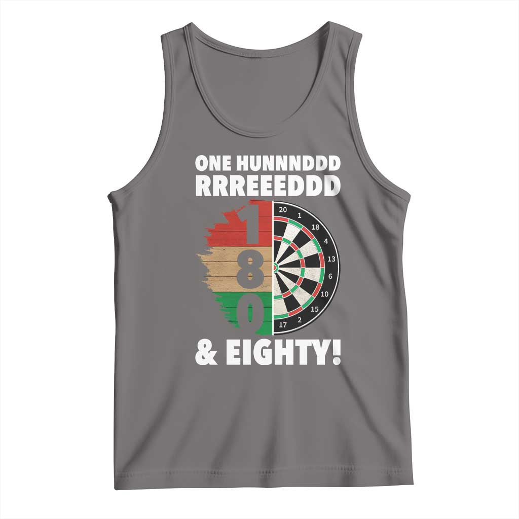 One Hundred And Eighty Tank Top Funny Darts Player Gift - Wonder Print Shop