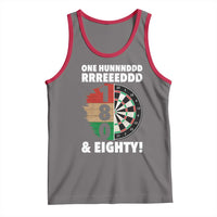 One Hundred And Eighty Tank Top Funny Darts Player Gift - Wonder Print Shop