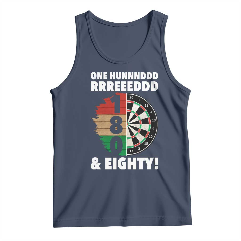 One Hundred And Eighty Tank Top Funny Darts Player Gift - Wonder Print Shop
