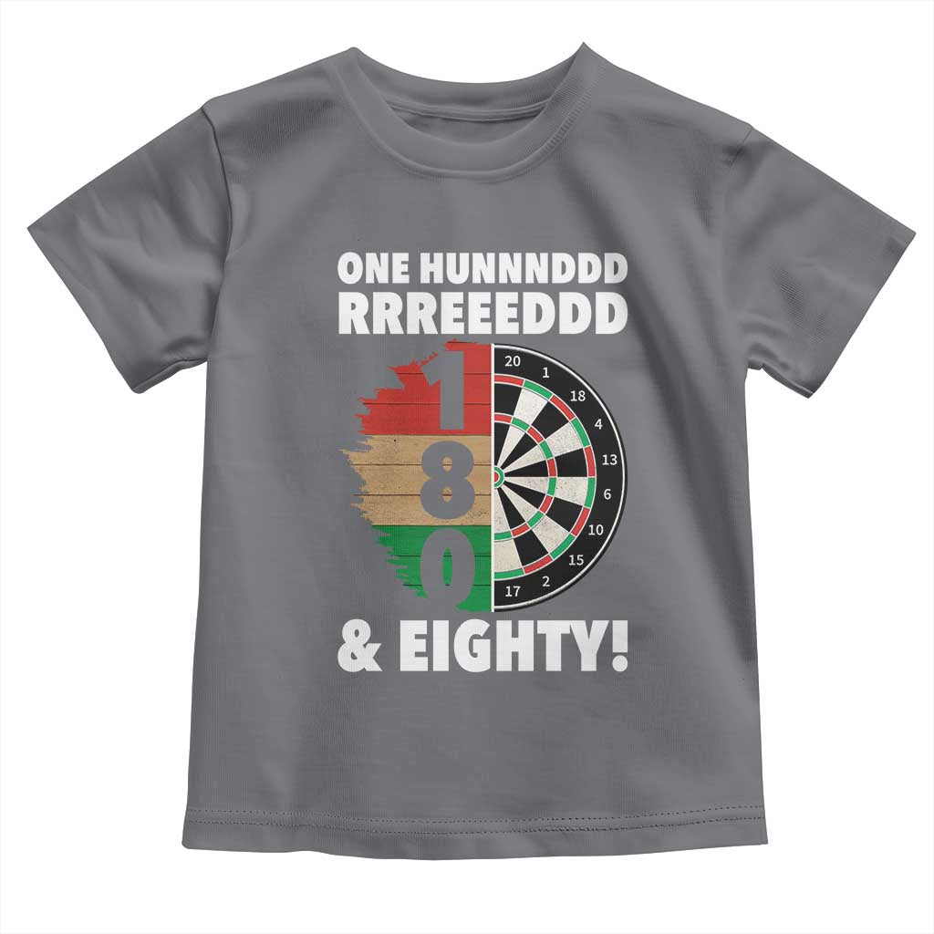 One Hundred And Eighty Toddler T Shirt Funny Darts Player Gift - Wonder Print Shop