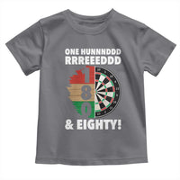 One Hundred And Eighty Toddler T Shirt Funny Darts Player Gift - Wonder Print Shop