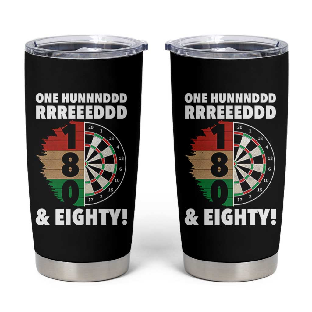 One Hundred And Eighty Tumbler Cup Funny Darts Player Gift - Wonder Print Shop