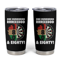 One Hundred And Eighty Tumbler Cup Funny Darts Player Gift - Wonder Print Shop