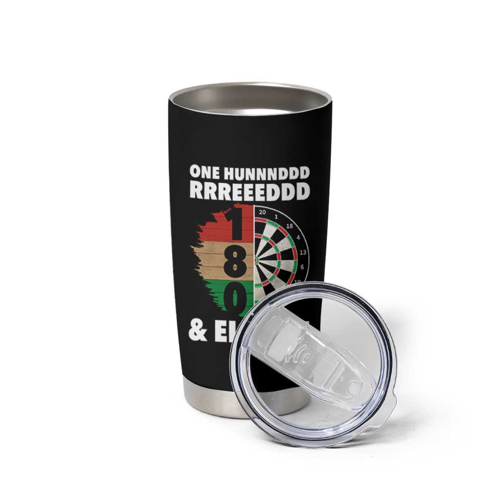 One Hundred And Eighty Tumbler Cup Funny Darts Player Gift - Wonder Print Shop