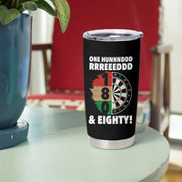 One Hundred And Eighty Tumbler Cup Funny Darts Player Gift - Wonder Print Shop