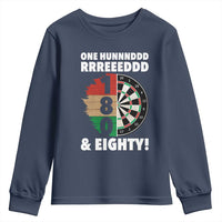 One Hundred And Eighty Youth Sweatshirt Funny Darts Player Gift - Wonder Print Shop