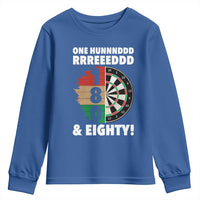 One Hundred And Eighty Youth Sweatshirt Funny Darts Player Gift - Wonder Print Shop