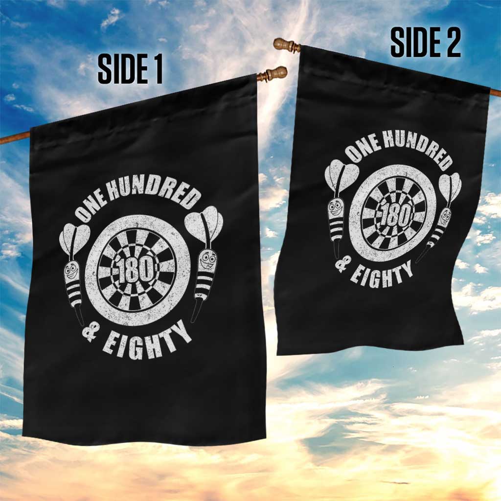Triple 20 Master Dartist Gift Garden Flag One Hundred And Eighty - Wonder Print Shop